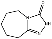 2,5,6,7,8,9-HEXAHYDRO-3H-[1,2,4]TRIAZOLO[4,3-A]AZEPIN-3-ONE Struktur