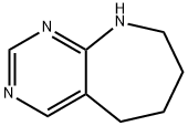 5H-Pyrimido[4,5-b]azepine, 6,7,8,9-tetrahydro- (8CI,9CI) Struktur