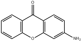 3-Amino-9H-xanthen-9-one Struktur