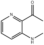 Ethanone, 1-[3-(methylamino)-2-pyridinyl]- (9CI) Struktur