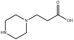 3-PIPERAZIN-1-YL-PROPIONIC ACID Struktur