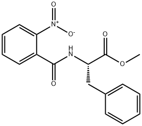 METHYL 2-[(2-NITROBENZOYL)AMINO]-3-PHENYLPROPANOATE Struktur