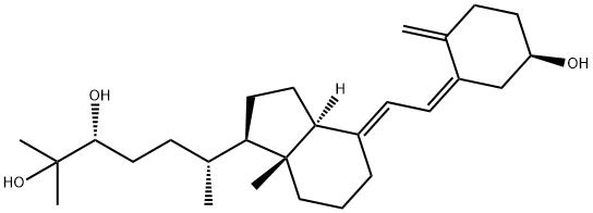 3-epi-24R 25-Dihydroxy VitaMin D3 Struktur