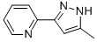 2-(5-METHYL-1H-PYRAZOL-3-YL)PYRIDINE Struktur