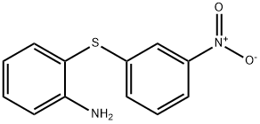 o-(m-Nitrophenylthio)aniline Struktur