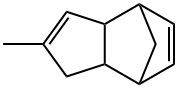 3a,4,7,7a-Tetrahydro-2-methyl-4,7-methano-1H-indene Struktur