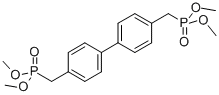 4,4'-BIS-(DIMETHOXY PHOSPHONOMETHYL) BIPHENYL Struktur