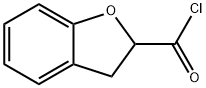 2,3-DIHYDRO-1-BENZOFURAN-2-CARBONYL CHLORIDE Struktur