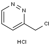 3-(クロロメチル)ピリダジン塩酸塩 化學(xué)構(gòu)造式