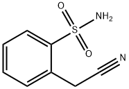 Benzenesulfonamide, 2-(cyanomethyl)- (9CI) Struktur