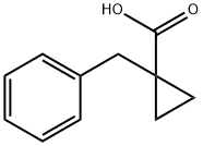 1-(PHENYLMETHYL)-CYCLOPROPANECARBOXYLIC ACID Struktur