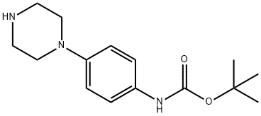 (4-PIPERAZIN-1-YL-PHENYL)-CARBAMIC ACID TERT-BUTYL ESTER DIHYDROCHLORIDE Struktur