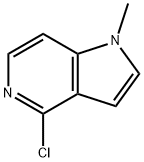 4-氯-1-甲基吡咯并[3,2-C]吡啶, 27382-01-0, 結(jié)構(gòu)式