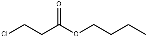 BUTYL 3-CHLOROPROPANOATE Struktur