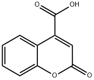 Coumarin-4-carboxylic acid Struktur