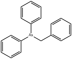 benzyl-diphenyl-arsane Struktur