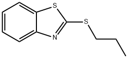 Benzothiazole, 2-(propylthio)- (7CI,8CI,9CI) Struktur