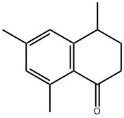 3,4-Dihydro-4,6,8-trimethyl-1(2H)-naphthalenone Struktur