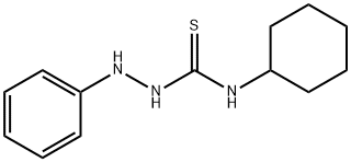 4-Cyclohexyl-1-phenylthiosemicarbazide Struktur