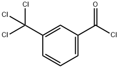 3-(trichloromethyl)benzoyl chloride Struktur