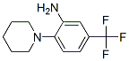 N-(2-AMINO-4-TRIFLUOROMETHYLPHENYL)PIPERIDINE Struktur