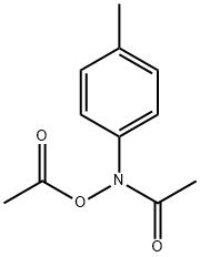 N,O-Diacetyl-N-(4-methylphenyl)hydroxylamine Struktur