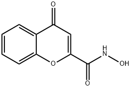 chromone-2-carbohydroxamic acid Struktur