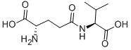 H-GAMMA-GLU-VAL-OH Structure