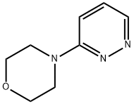 MORPHOLINE, 4-(3-PYRIDAZINYL)- Struktur