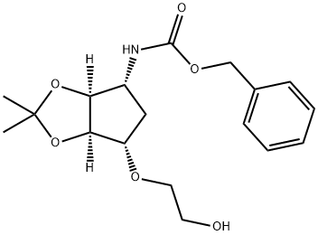 N-[(3aS,4R,6S,6aR)-Tetrahydro-6-(2-hydroxyethoxy)-2,2-dimethyl-4H-cyclopenta-1,3-dioxol-4-yl]carbamic acid phenylmethyl ester price.