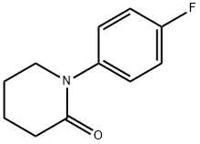 1-(4-FLUORO-PHENYL)-PIPERIDIN-2-ONE Struktur