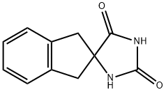 1',3'-DIHYDRO-SPIRO(IMIDAZOLIDINE-4,2'-(2H)INDENE)-2,5-DIONE Struktur