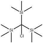 (Chloromethylidyne)tris(trimethylsilane) Struktur