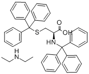 TRT-CYS(TRT)-OH DEA Struktur