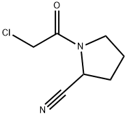 2-Pyrrolidinecarbonitrile, 1-(chloroacetyl)- (9CI) Struktur