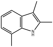 2,3,7-トリメチルインドール 化學(xué)構(gòu)造式