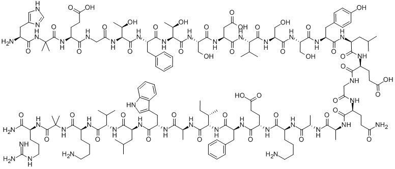 Taspoglutide Struktur