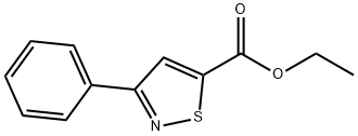 ETHYL 3-PHENYLISOTHIAZOLE-5-CARBOXYLATE Struktur