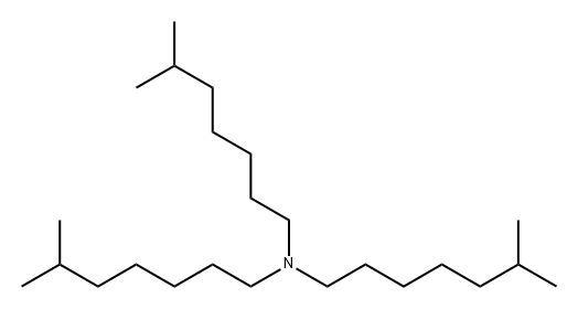 TRIISOOCTYLAMINE, TECH Struktur