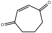 2-Cycloheptene-1,4-dione Struktur