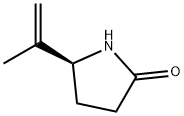 2-Pyrrolidinone,5-(1-methylethenyl)-,(5S)-(9CI) Struktur