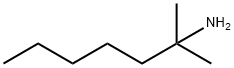 (1,1-Dimethylhexyl)amine Struktur