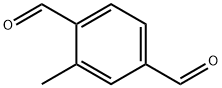 2-Methyl-1,4-benzenedicarbaldehyde Struktur