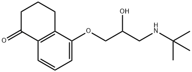 Bunolol Struktur