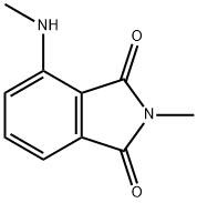 2-Methyl-4-(methylamino)-1H-isoindole-1,3(2H)-dione Struktur