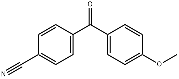 4-CYANO-4'-METHOXYBENZOPHENONE Struktur