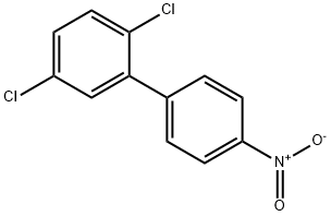 2,5-Dichloro-4'-nitrobiphenyl Struktur