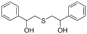 2-(2-HYDROXY-2-PHENYL-ETHYLSULFANYL)-1-PHENYL-ETHANOL Struktur