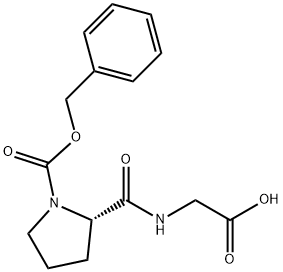 Z-PRO-GLY-OH Struktur