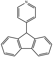 4-(9H-FLUOREN-9-YL)PYRIDINE Struktur